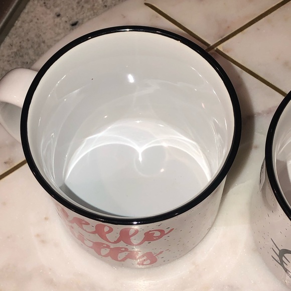 ✨NWT✨ Hello Kitty Sanrio Set of 2 Large Speckle Glitter Mugs - Picture 10 of 10